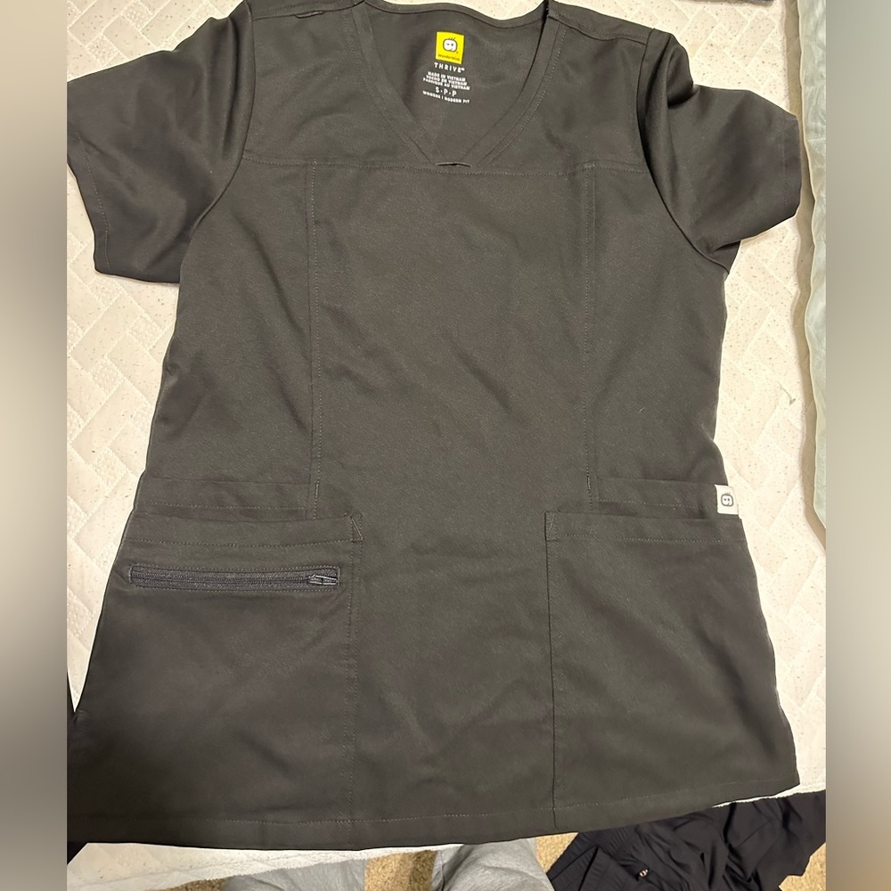 Wonderwink black stubs sz small